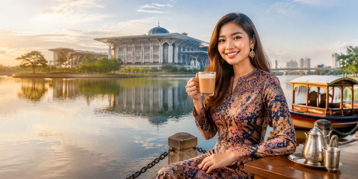 Suasana hiburan dan pertaruhan evo3 berlatarkan batik Putrajaya